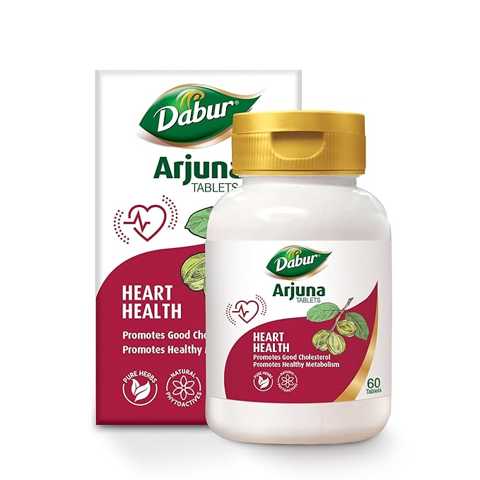 Dabur Arjuna Tablets | Promotes Heart Health | Manages Cholesterol