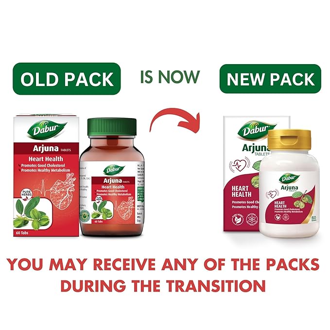 Dabur Arjuna Tablets | Promotes Heart Health | Manages Cholesterol