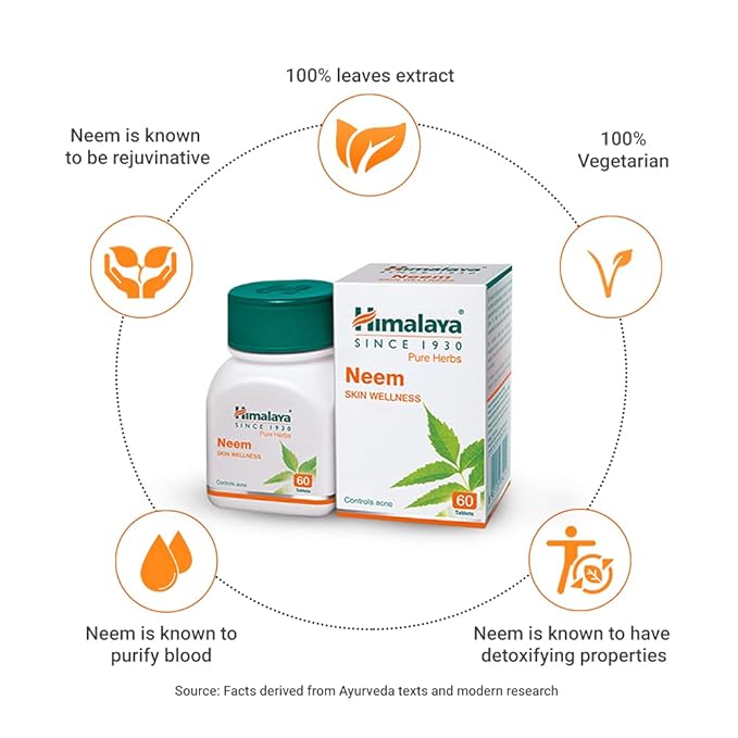 Himalaya Pure Herbs Neem | Skin Purifier | Blood Purification