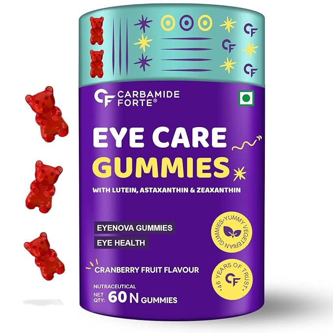 Carbamide Forte Eye Care Supplement | Lutein and Zeaxanthin | Vision Support | Eye Health