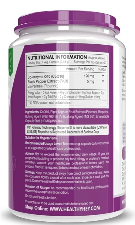 HealthyHey Curcumin + Bioperine | Advanced Absorption | Turmeric Supplement