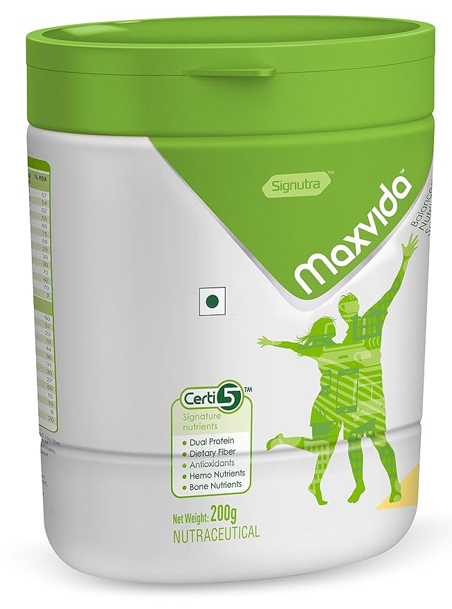 Maxvida Balanced Nutrition Supplement | Adults | Vanilla