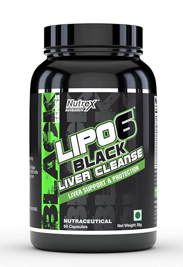 Nutrex Research Lipo-6 Black | Metabolism Booster | Weight Management Capsules