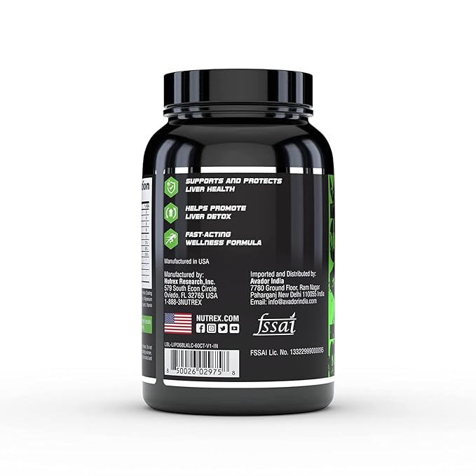 Nutrex Research Lipo-6 Black | Metabolism Booster | Weight Management Capsules