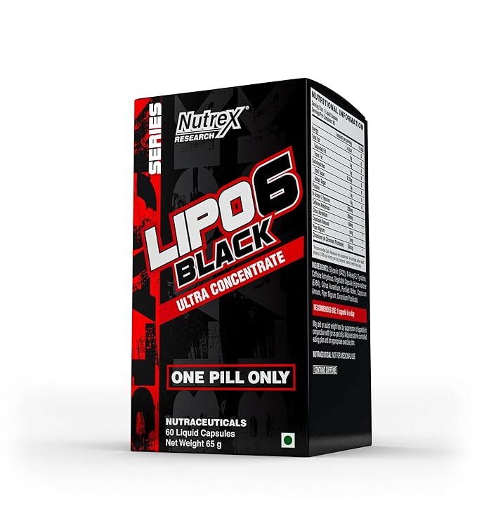 Nutrex Lipo-6 Black Ultra Concentrate | Intense Fat Lossules