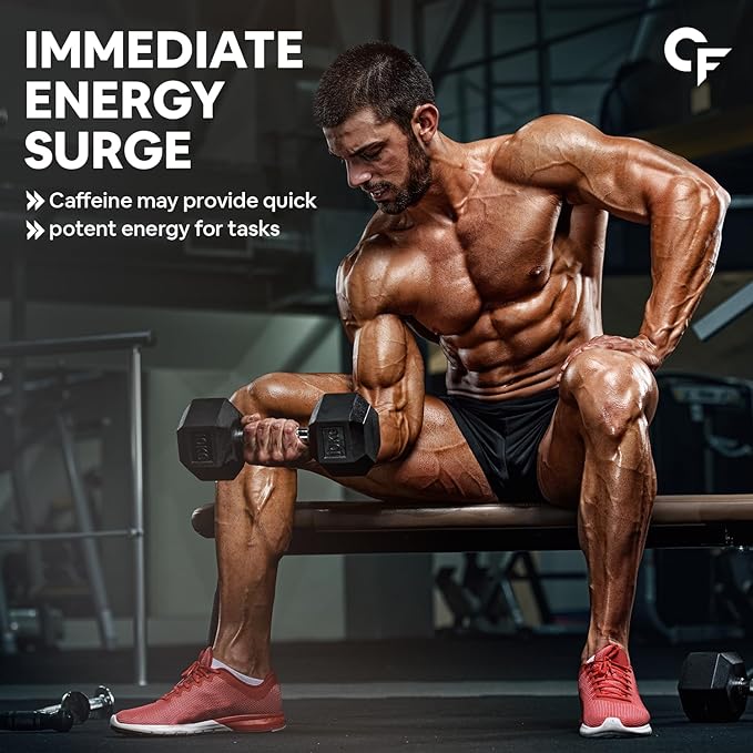 Carbamide Forte Caffeine Pre-Workout | Energy and Focus | Performance Supplement