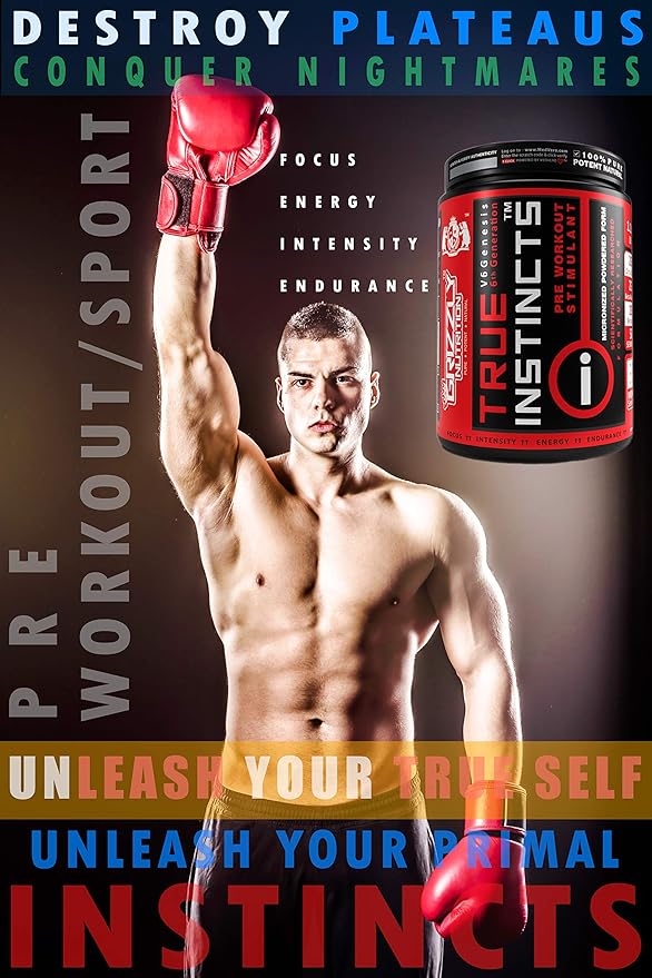 Grizzly Nutrition True Instincts Pre-Workout V6 | 6th Generation