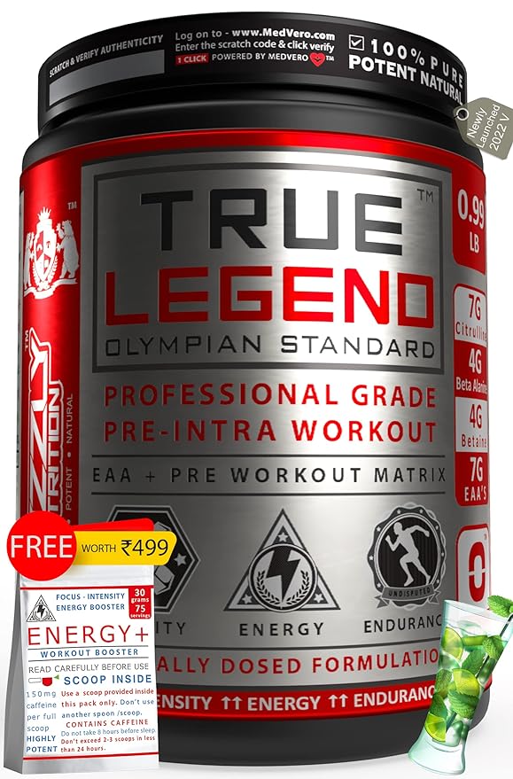 Grizzly Nutrition Legend Olympian Pre Workout | Professional Performance