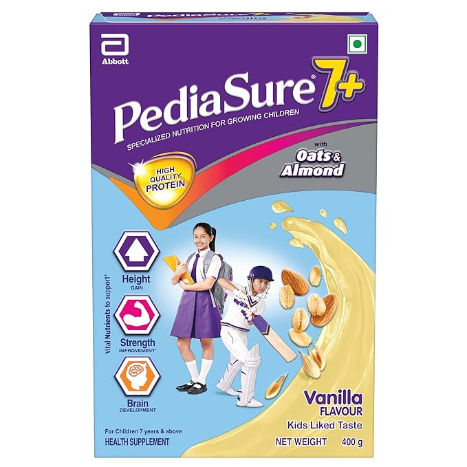 Pediasure 7+ Specialized Nutrition Drink Powder, Vanilla Delight Flavour