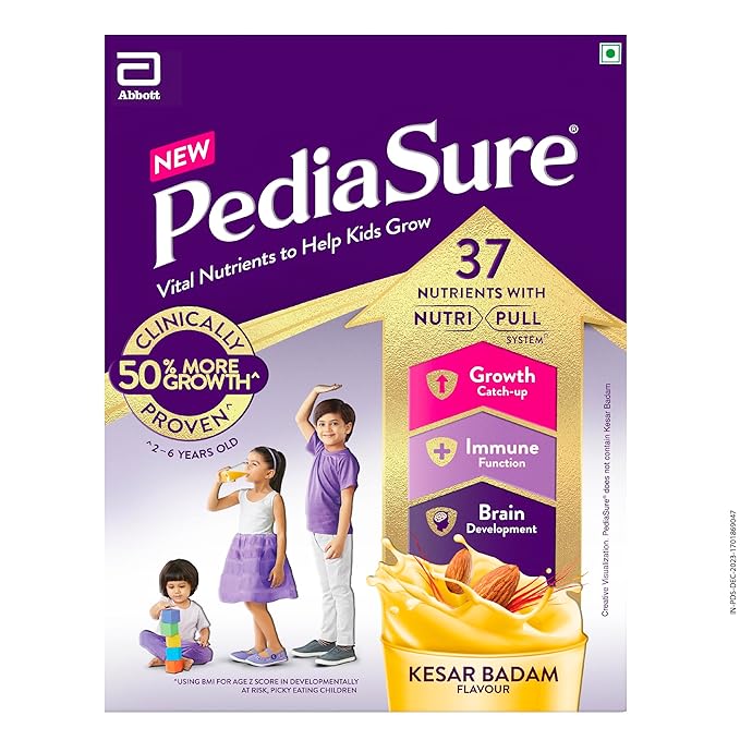 Pediasure Health and Nutrition Drink Powder, Kesar badam Flavour