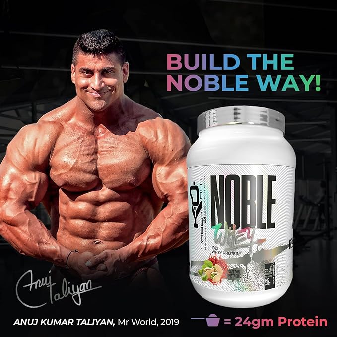 Absolute Nutrition Knockout Noble Whey Protein | Digestive Enzymes | Muscle Recovery