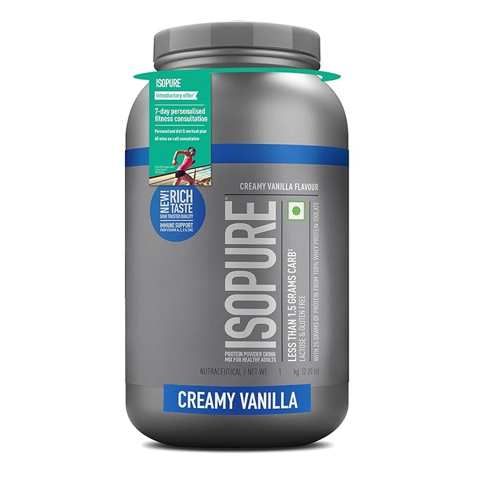 Isopure Low Carb 100% Whey Isolate | 25g Protein | Gluten-Free | Aspartame-Free | Chocolate