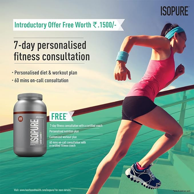 Isopure Low Carb 100% Whey Isolate | 25g Protein | Gluten-Free | Aspartame-Free | Chocolate