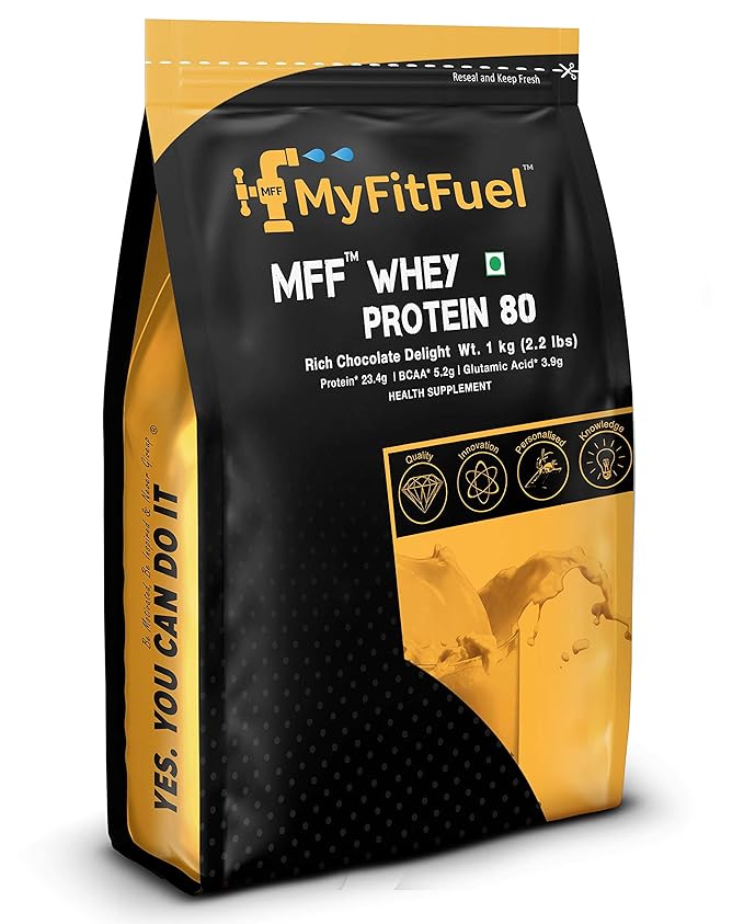 MyFitFuel MFF Whey Protein 80 | Lean Muscle | Chocolate