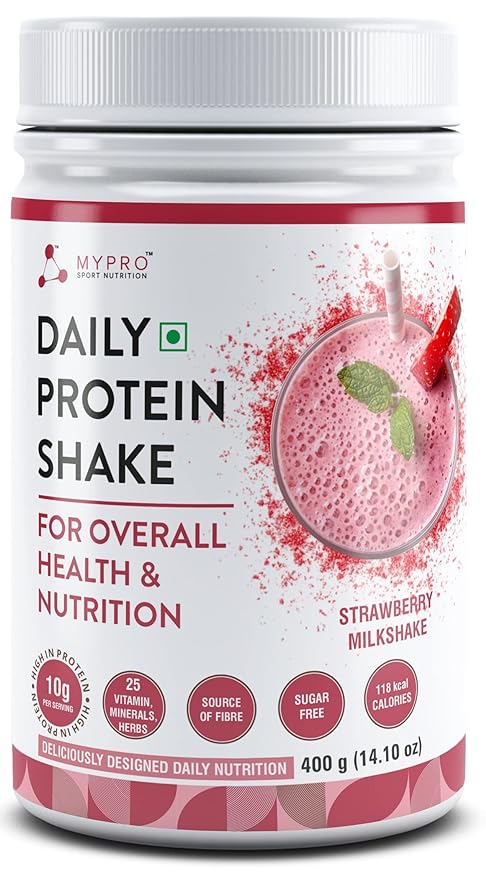 Mypro Sport Nutrition Daily Protein Shake | 118 kcal | Vitamins and Minerals | Herbs