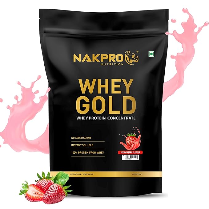 Nakpro Gold Whey Protein | Concentrate and Isolate | Digestive Enzymes | Muscle Recovery