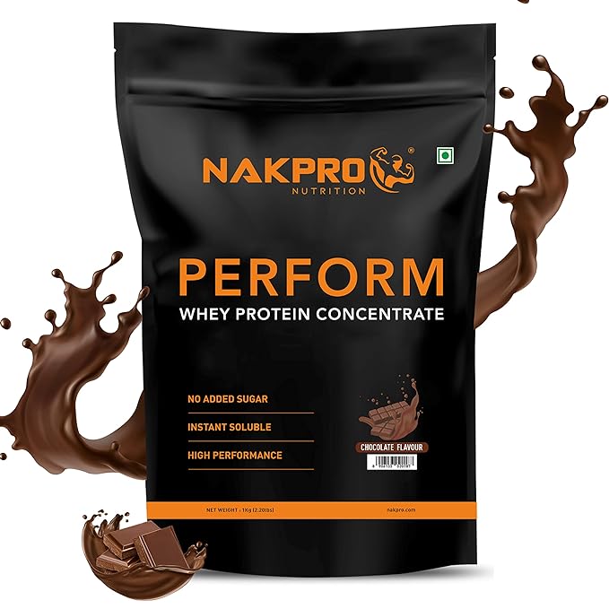 Nakpro Perform Whey Protein Concentrate | Muscle Recovery | Chocolate