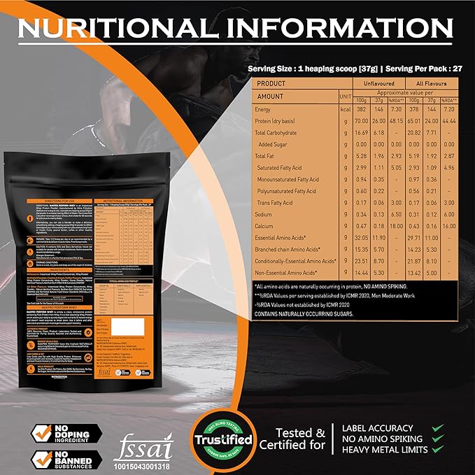 Nakpro Perform Whey Protein Concentrate | 30 Servings | Muscle Recovery | Coffee