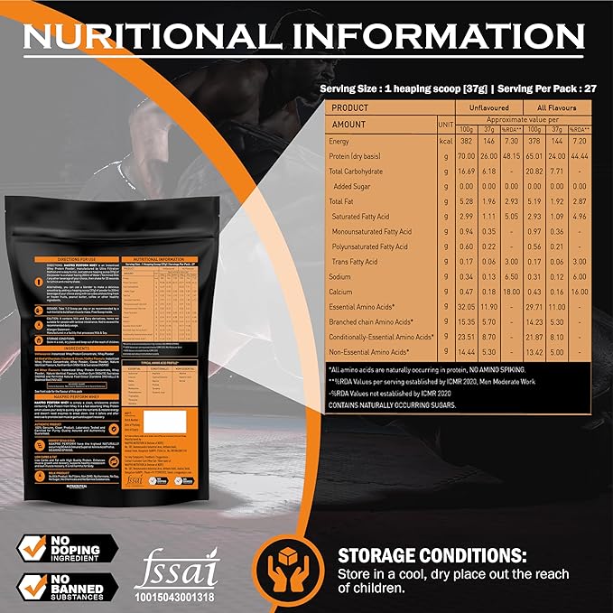 Nakpro Perform Whey Protein Concentrate | Muscle Recovery | Chocolate