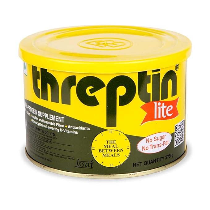 Threptin Lite Protein Diskettes | No Sugar | No Cholesterol | Whey Protein Biscuit