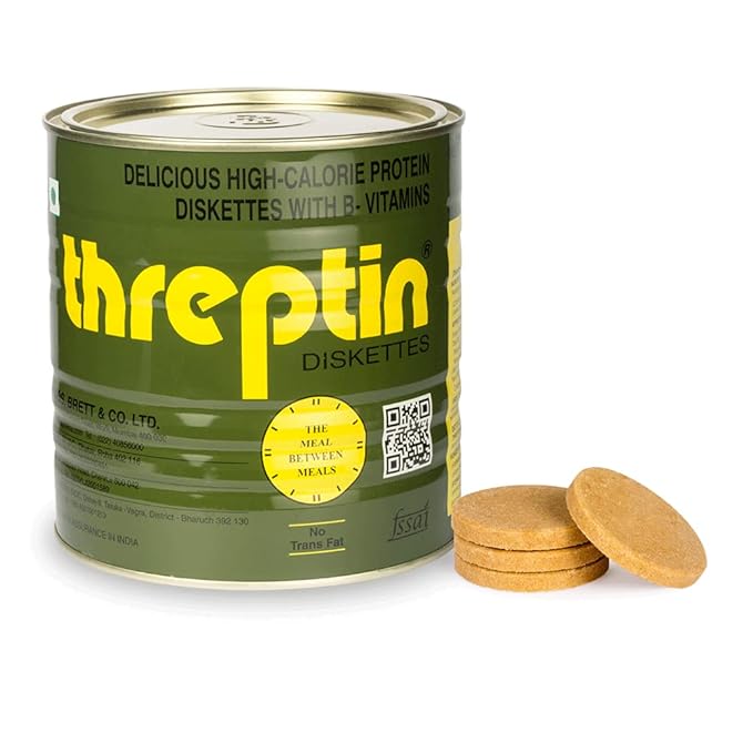 Threptin Diskettes | High Calorie Protein Supplement | Classic