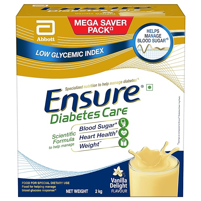 Ensure Diabetes Care Nutrition to Help Control Blood Sugar Levels (Vanilla Flavour)