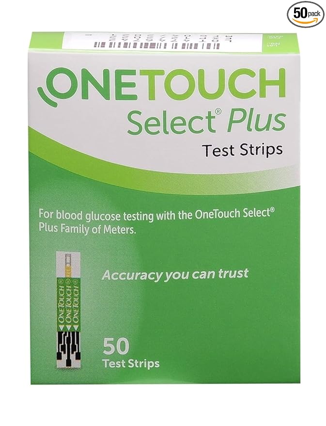 Olweldz GlucosCare Select Plus Blood Glucose Test Strips | Glucometer Compatible