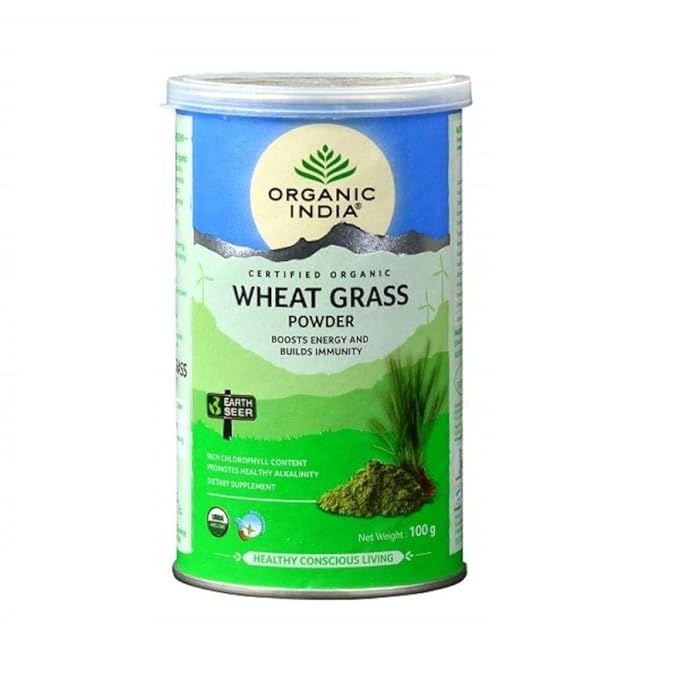 Organic India Wheatgrass Powder | Detox | Immunity and Alkalising