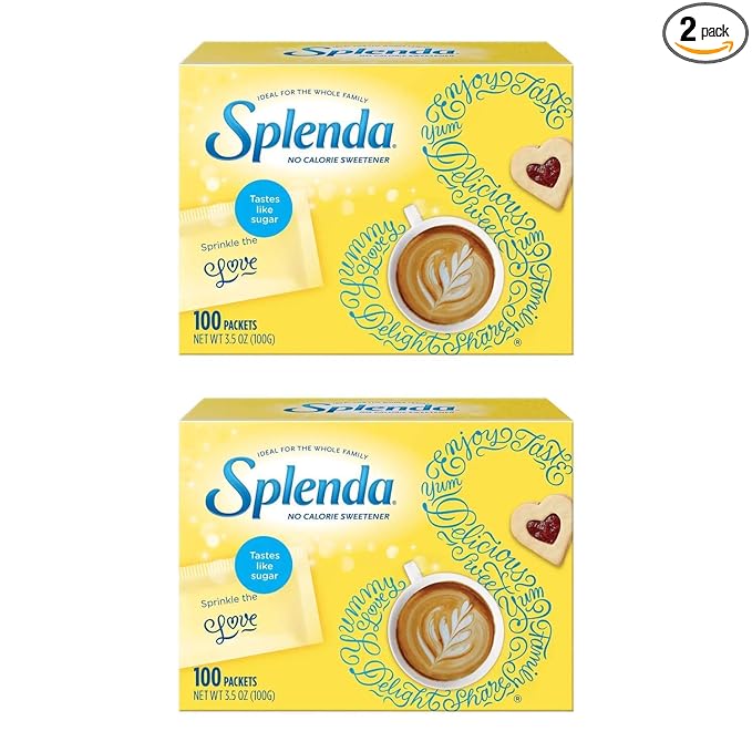 Splenda Sugar-Free Sweetener | 100 Sachets | Zero Calorie