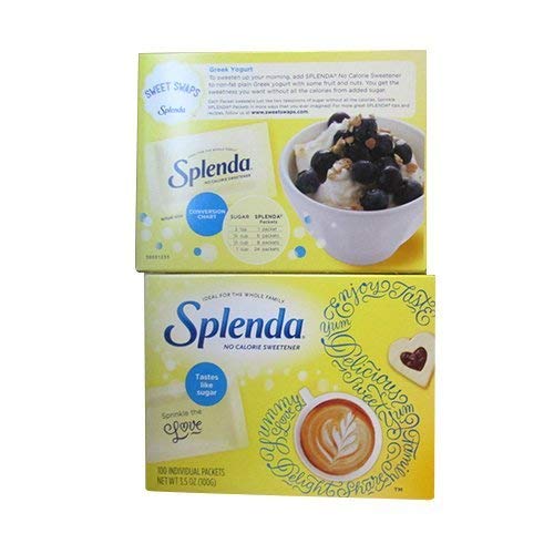 Splenda Sugar-Free Sweetener | 100 Sachets | Zero Calorie