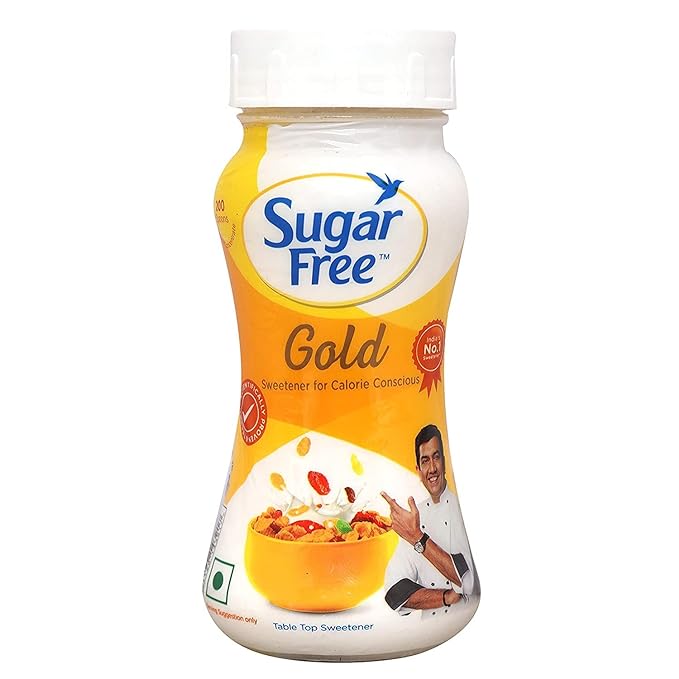 Sugar Free Gold Powder | Zero Calorie Sweetener Jar