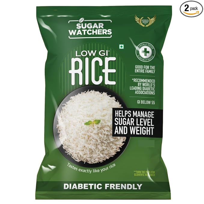 Sugar Watchers Low GI Rice | Diabetic Friendly | FDA Registered | Blood Sugar Control