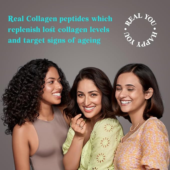 HealthKart HK Vitals Skin Radiance Marine Collagen Powder | Orange