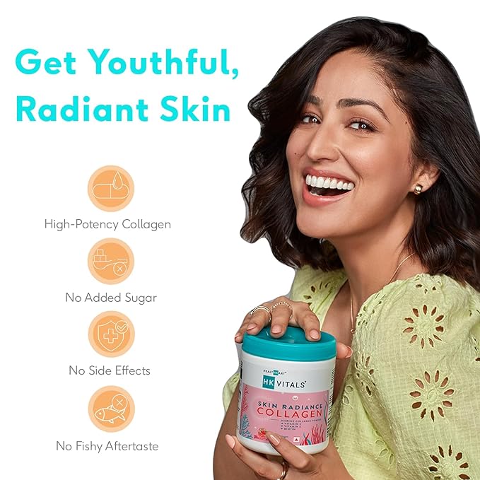 HealthKart HK Vitals Skin Radiance Marine Collagen Powder | Watermelon
