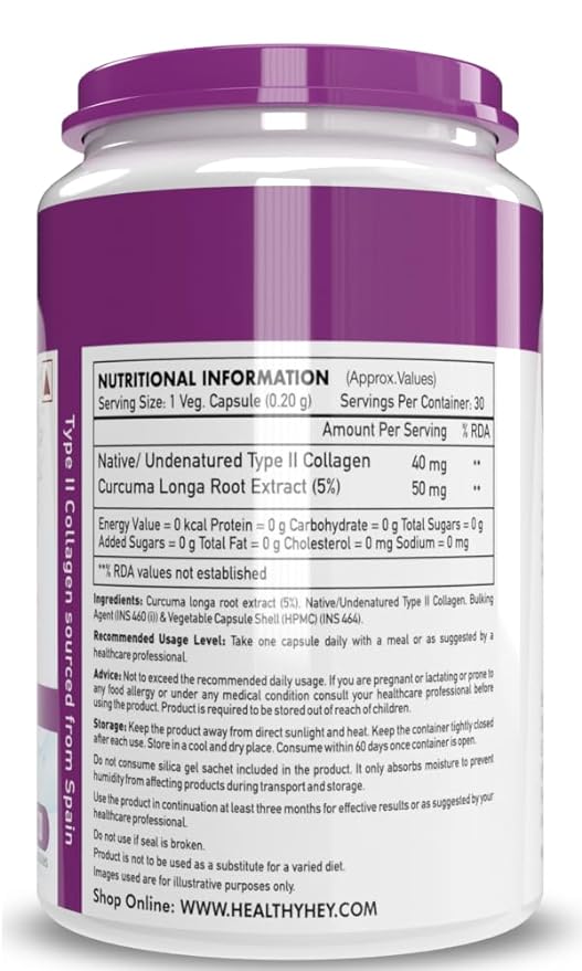 HealthyHey Nutrition NTC II Type 2 Collagen