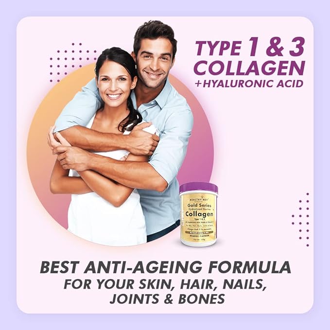 HealthyHey Nutrition Skin Glow n Shine Collagen Power Unflavoured