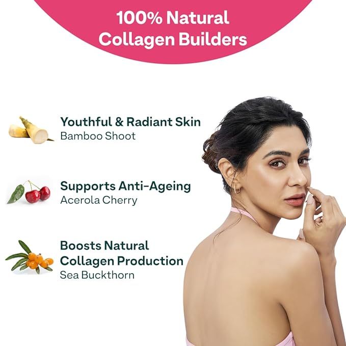 OZiva Vegan Collagen (Berry Orange) With Biotin & Vitamin C