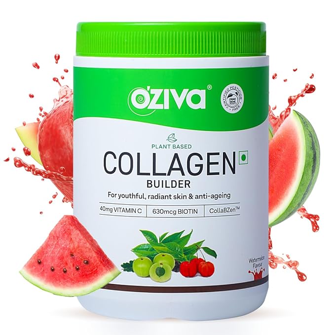 OZiva Vegan Collagen (Watermelon) With Biotin & Vitamin C