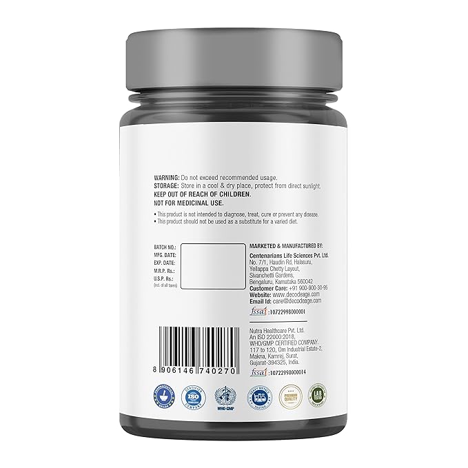 Decode Age Ca Akg Supplement Calcium Alpha Ketoglutarate