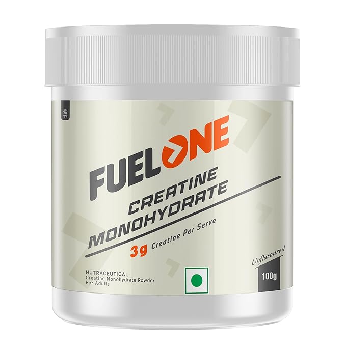 Fuel One Micronised Creatine Monohydrate | Instantized | Athletic Performance | Muscle Pumps