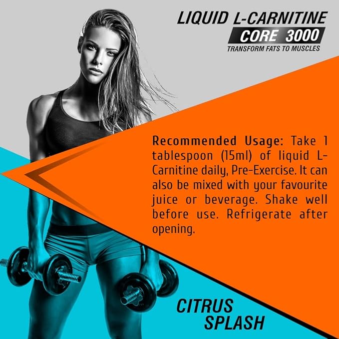 HF Series Liquid l carnitine 3000mg (Citrus Splash)