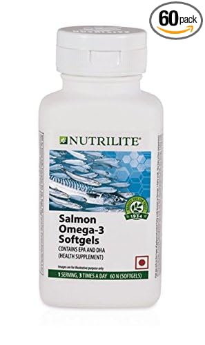 Amway Nutrilite Salmon Omega-3 | 60 Softgels | Heart | Brain & Joint Health