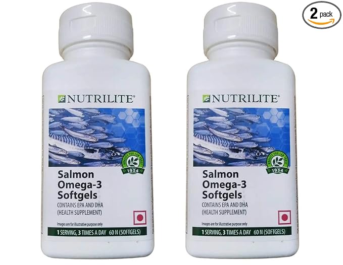 Amway Nutrilite Salmon Omega-3 | Softgels | Heart | Brain & Joint Health