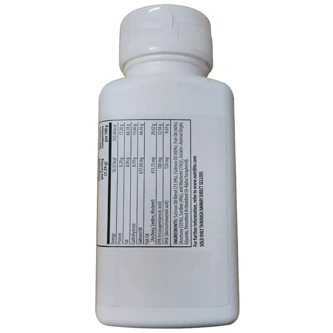 Amway Nutrilite Salmon Omega-3 | Softgels | Heart | Brain & Joint Health