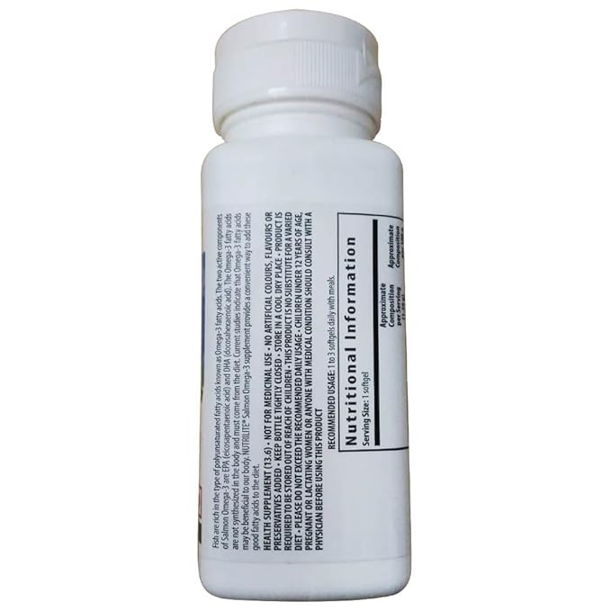 Amway Nutrilite Salmon Omega-3 | Softgels | Heart | Brain & Joint Health