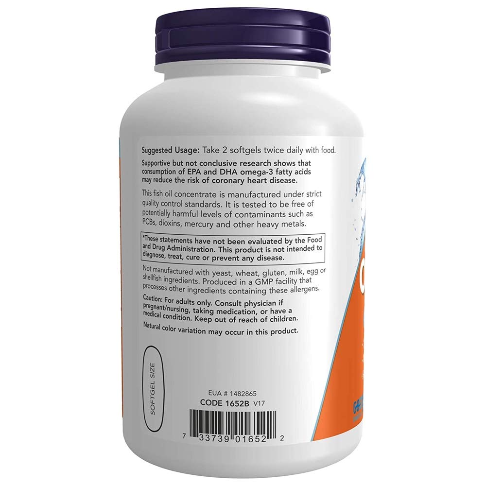 Now Foods, Omega 3, Cardiovascular Support