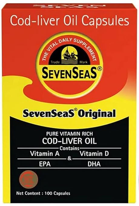 Seven Seas Original Cod Liver Oil Capsules