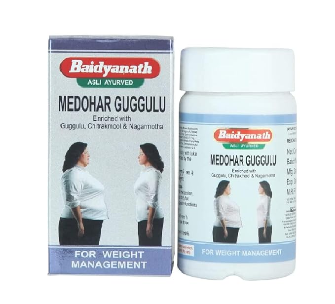 Baidyanath Medohar Guggulu Enriched with Guggulu | Chitrakmool and Nagarmotha