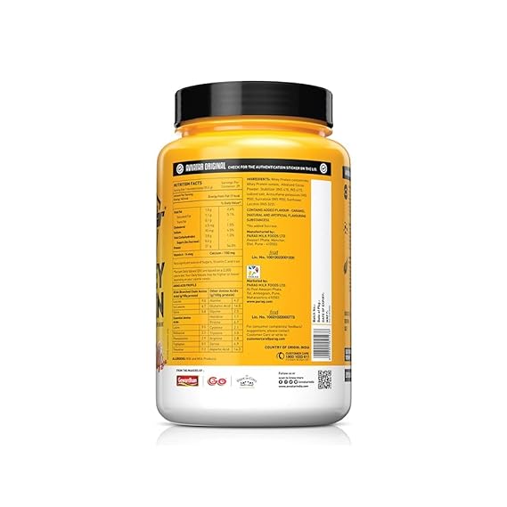 Avvatar Whey Protein | Isolate and Concentrate Blend | 27g Protein | Fresh Cow Milk | Lean Muscle | Malai Kulfi