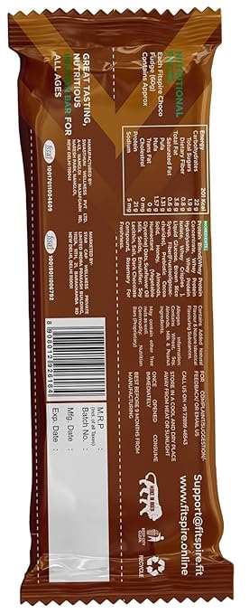 Fitspire Whey Blend Protein Bar Choco Fudge